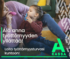 Älä anna työttömyyden yllättää.